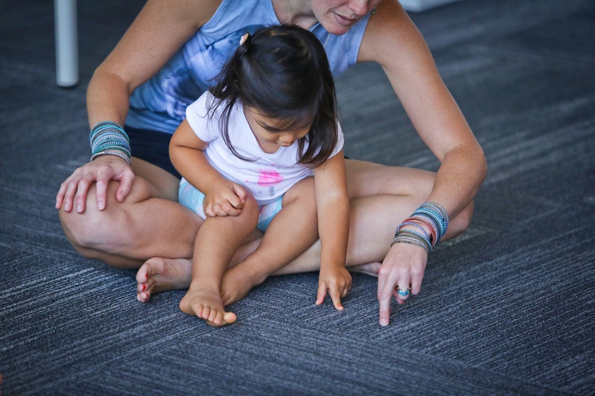 Find a music class for toddlers near you.